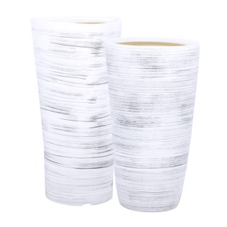 Цилиндр Глянец Бело-Черный