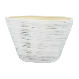 Овал Глянец Бело-Черный