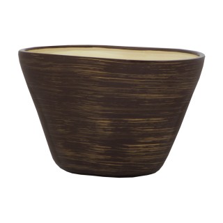 Овал Глянец Шоколад-Золото