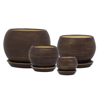 Шар Глянец Шоколад-Золото