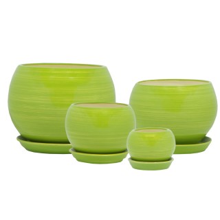 Шар Глянец Салатовый-Золото