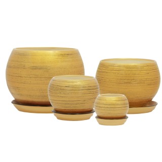 Шар Глянец Золото-Черный