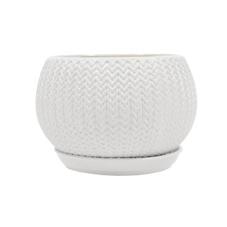 Шар Коса Глянец Белый